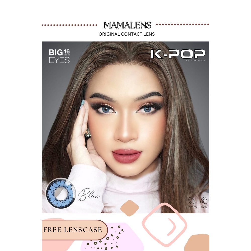 SOFTLENS X2 KPOP NORMAL &amp; MINUS -0.50 sd -3.00 | FREE LENSCASE - MAMALENS