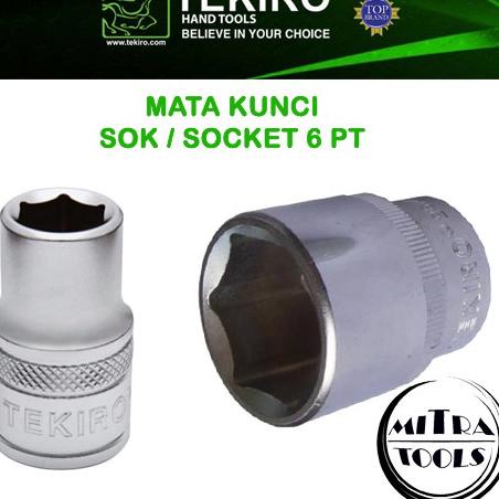 Harga Bersahabat TEKIRO Mata Kunci Sok Socket 8-32mm kunci sok tekiro kunci shock tekiro kunci sok s