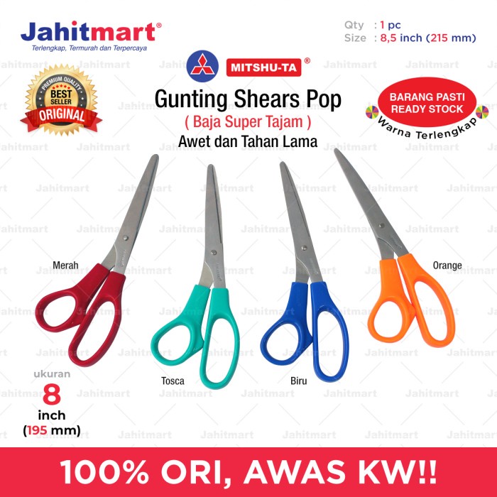 

Lucu Gunting Shears Pop 8.5" Limited