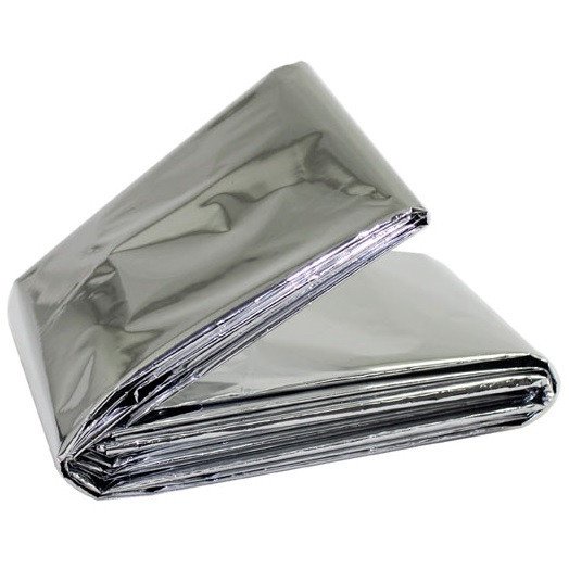 Selimut Darurat Emergency Blanket Thermal Insulation - SL03-001 - Silver