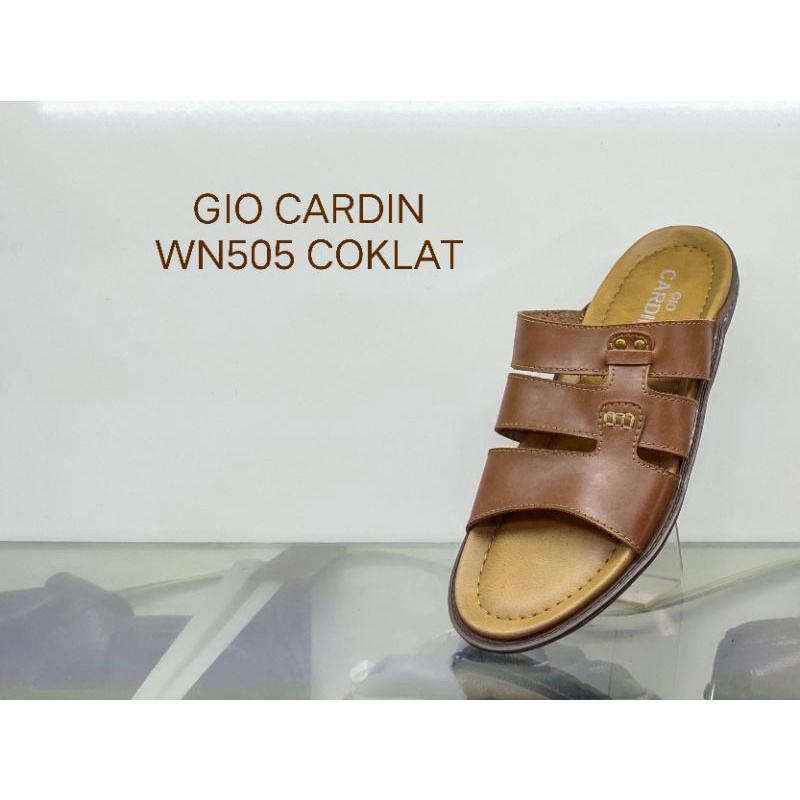 sandal pria , sandal cowok , sandal sorong GIO CARDIN
