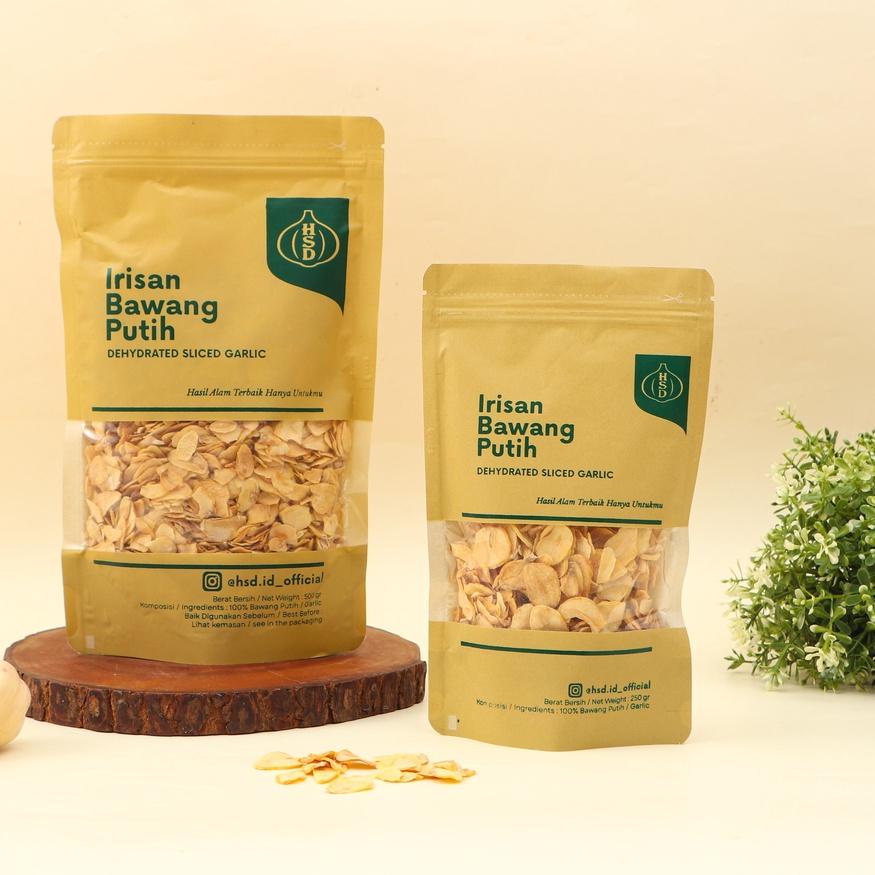 

10.10 SALE BAWANG PUTIH IRISAN KERING / DEHYDRATE GARLIC HSD !