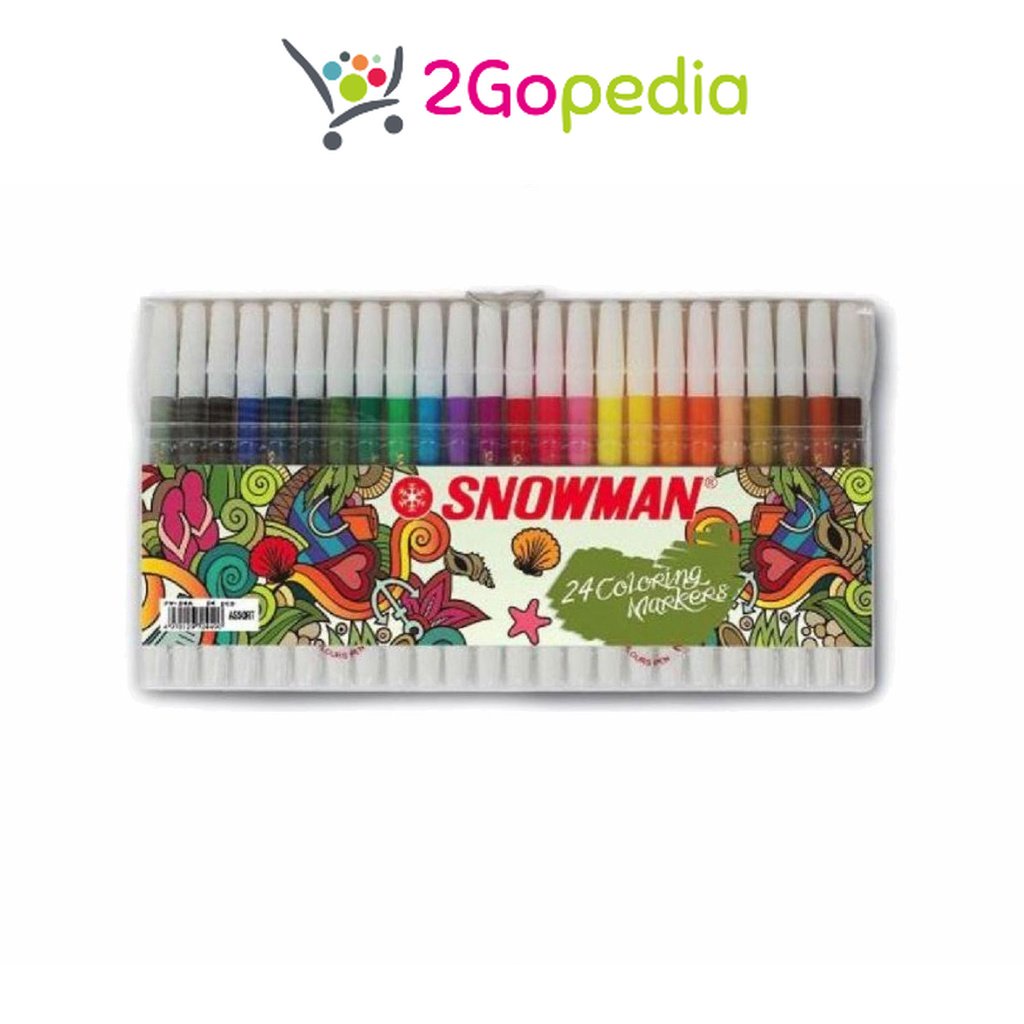 

Spidol PW-24 Warna Snowman Grosir Murah Atk