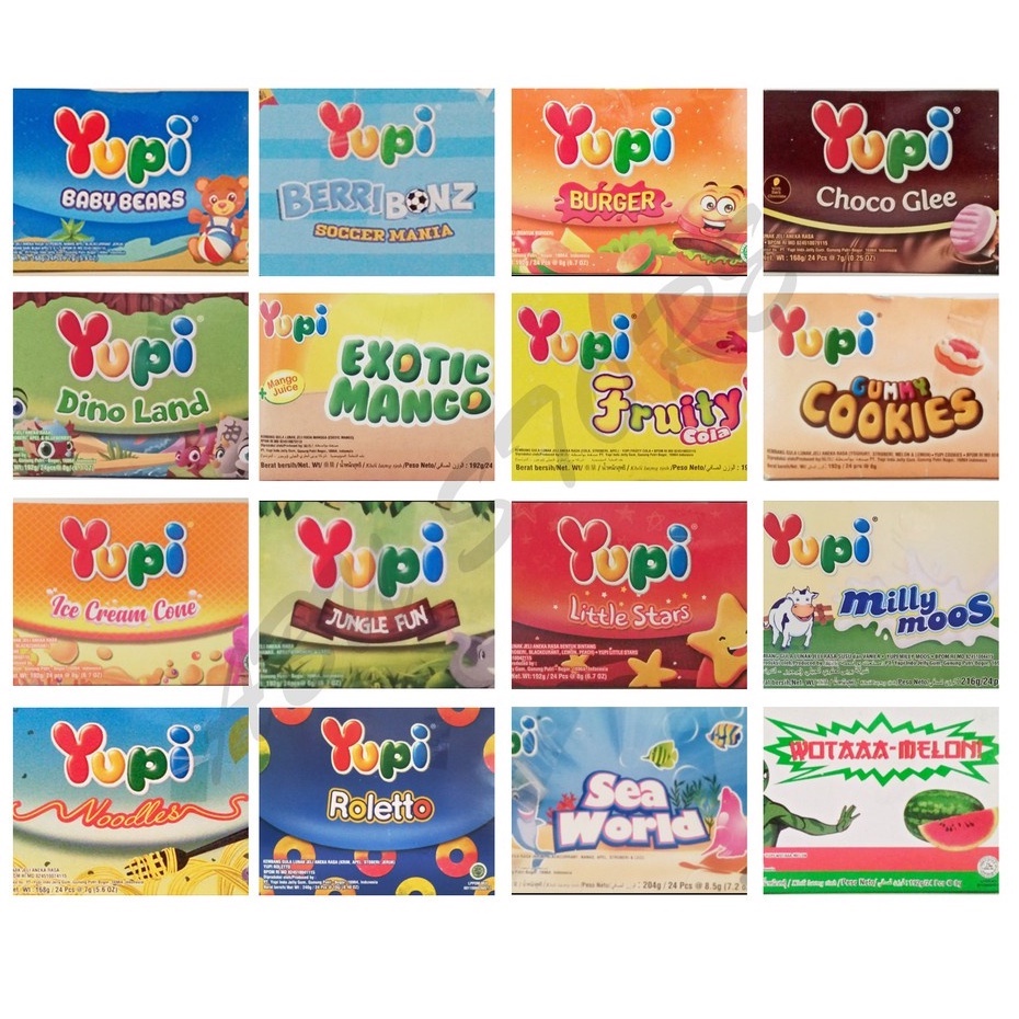 

Yupi box 24pcs