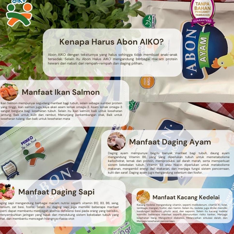 

Star 10.10 AIKO Abon Halus Tanpa Bahan Pengawet Non MSG - 50gr 