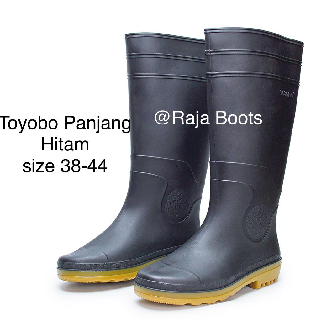 Toyobo Boots &amp; MaxSafe Panjang Hitam