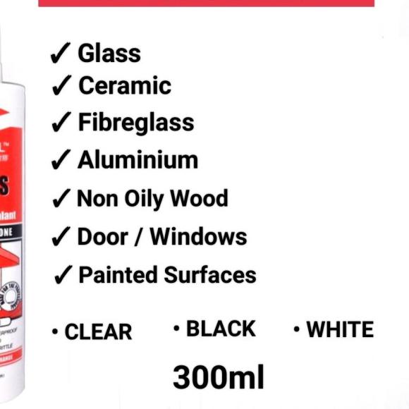

Lem Dowsil Glass Silicone Sealant/Silicone Sealant DOWSIL/Dow Sil Glas - CLEAR