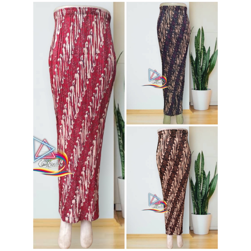 Bali.la™ Rok / Rok Plisket / Rok Plisket Batik / Rok plisket kebaya dewasa / Rok batik bawahan