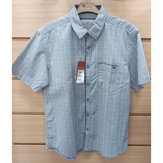 Kemeja pria/Watchout/2/Kemeja lengan pendek