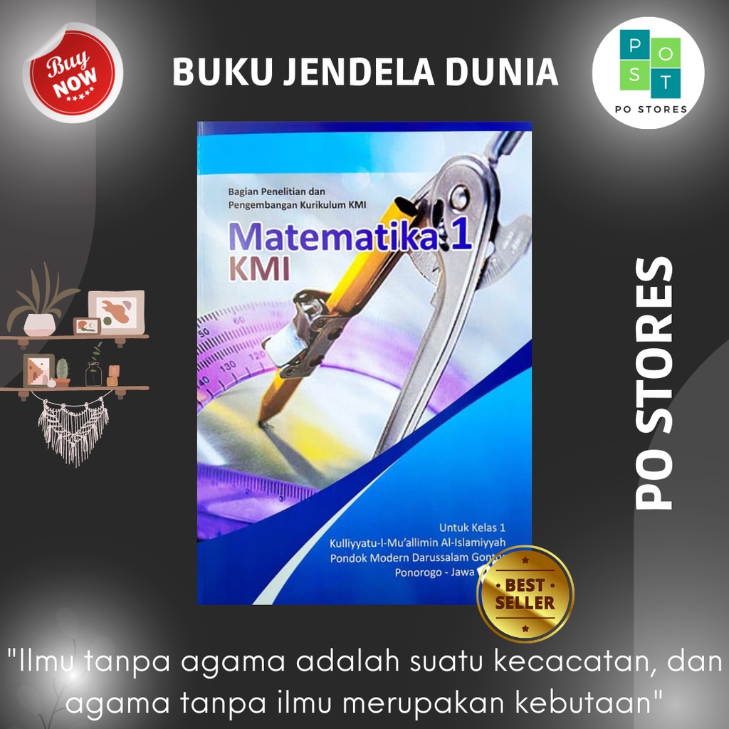 Pelajaran Matematika Kelas 1 / Buku Matematika Kelas 1 KMI Gontor