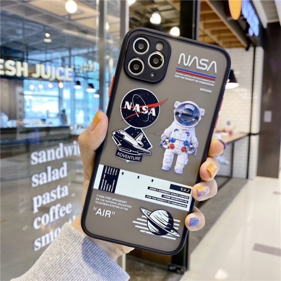 Case Poco X4 Pro Casing Nasa Hybrid dove candy pelindung kamera