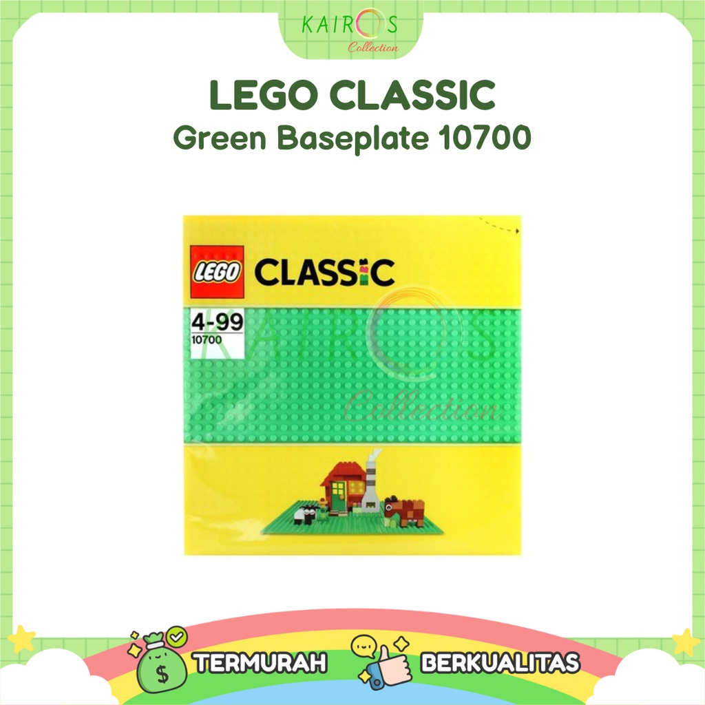 Lego Classic: Green Baseplate 10700