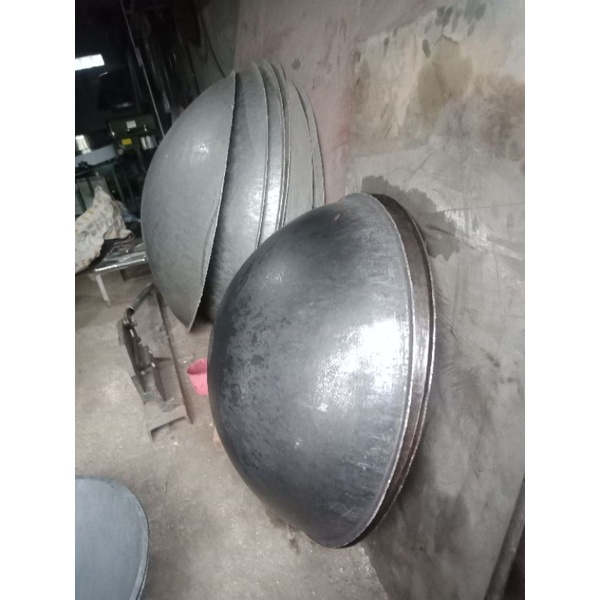 WAJAN PLAT BAJA/BESI  HITAM 115CM Kedalaman 33cm