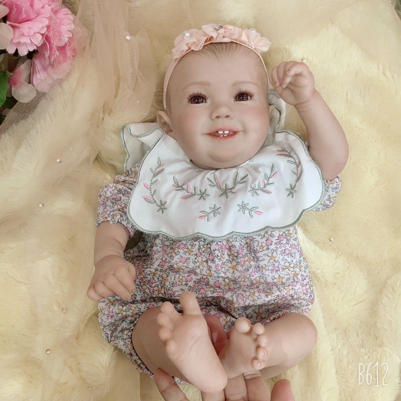 Ready Boneka Reborn Bayi Realistis Premium