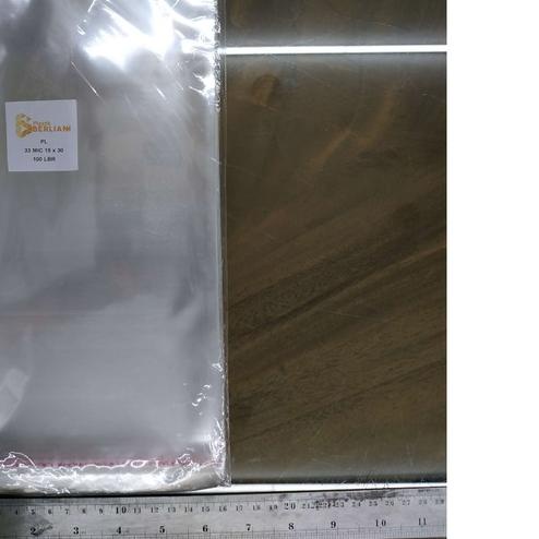 

15 X 30 cm Plastik DISPLAY / STICKER TEBAL (100 lbr) (lem) (PLONG PL)