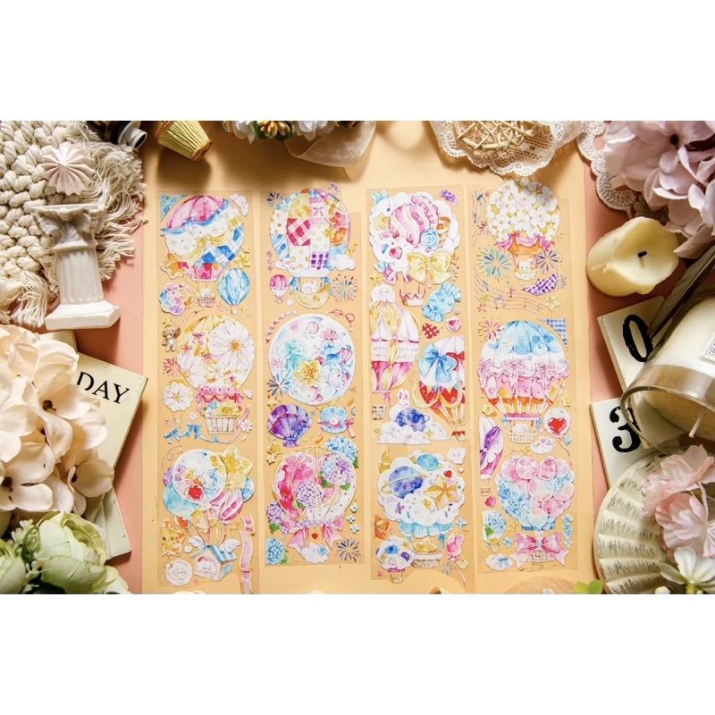 

[Sample] Deer Studio Sweet Journey PET Tape