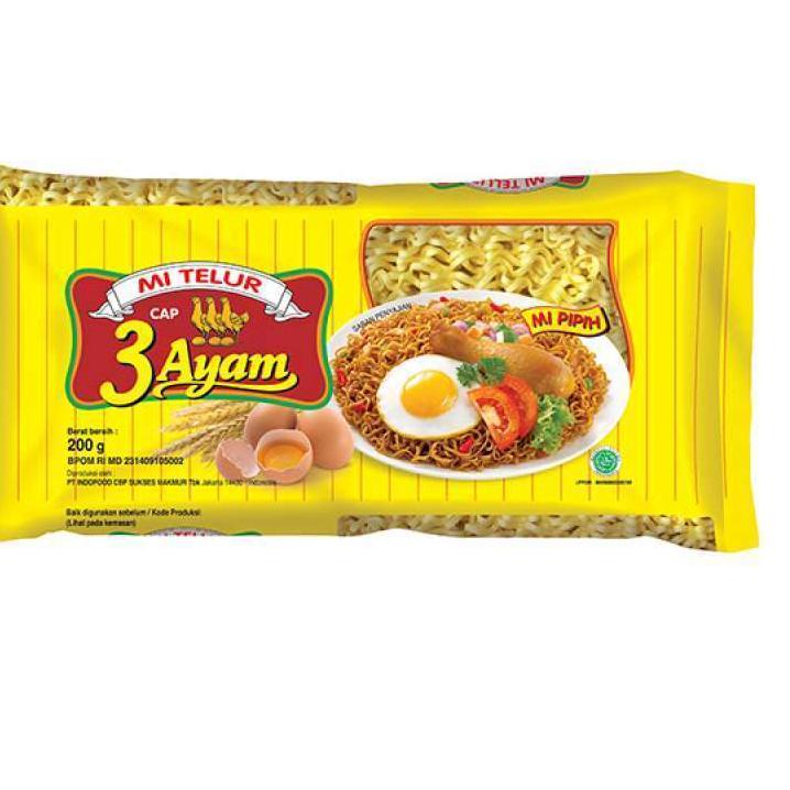 

CODEu1U5g--[ 6 Pcs ] Mie 3 Ayam