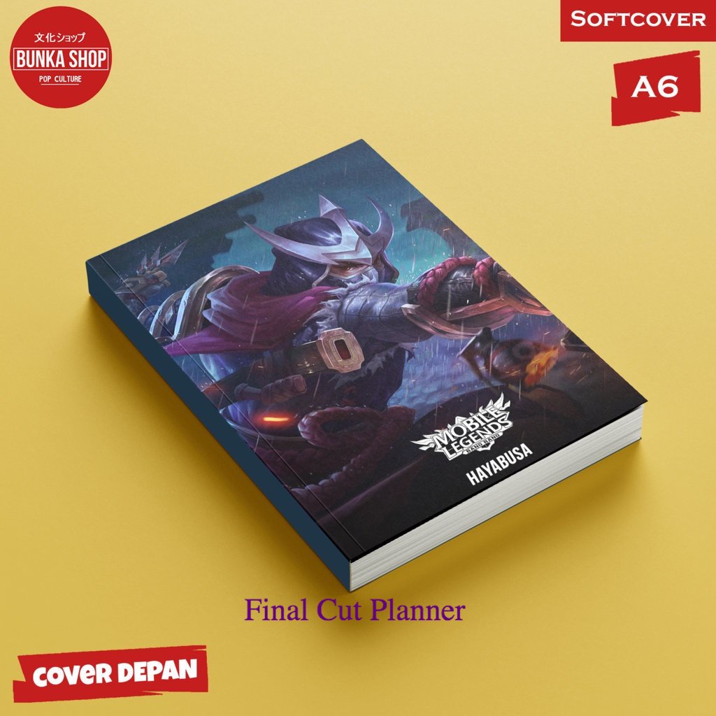 

Pocket Note Mobile Legends Hayabusa Softcover A6 Buku Tulis Catatan Notes Agenda Planner Jurnal