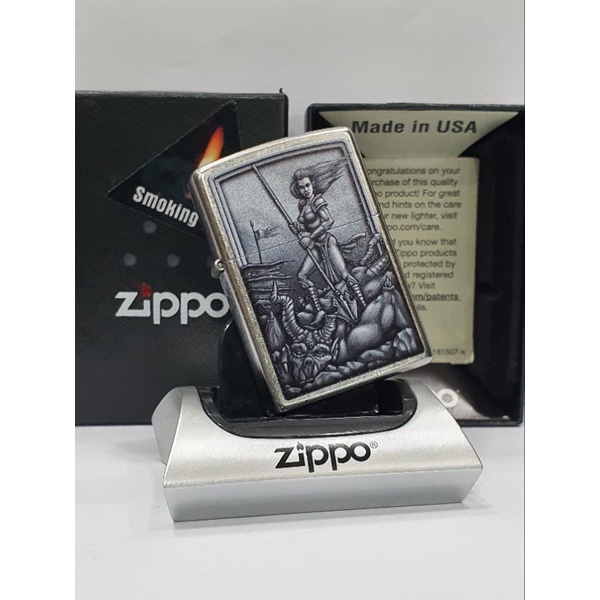 Original Zippo Medieval Mhytological Design 48371