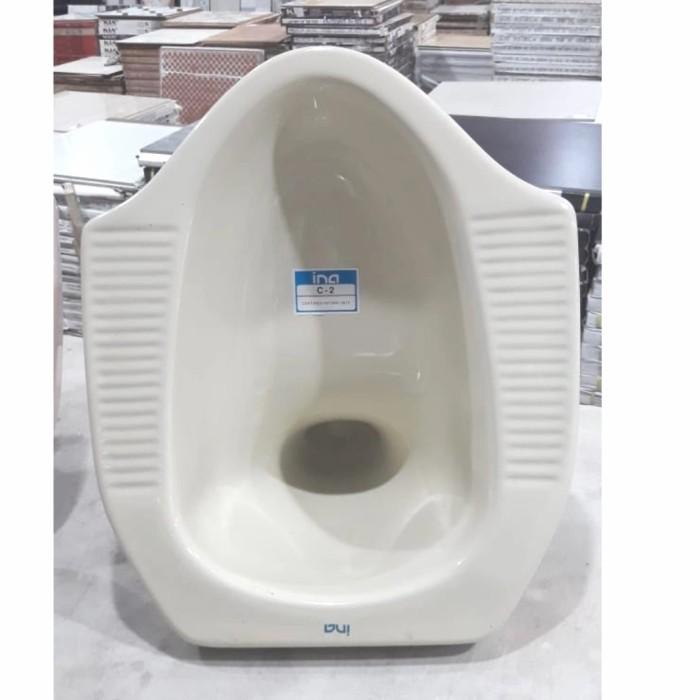 Kloset Sanitary Closet Kloset Jongkok Ina C2 Lantai Bawah