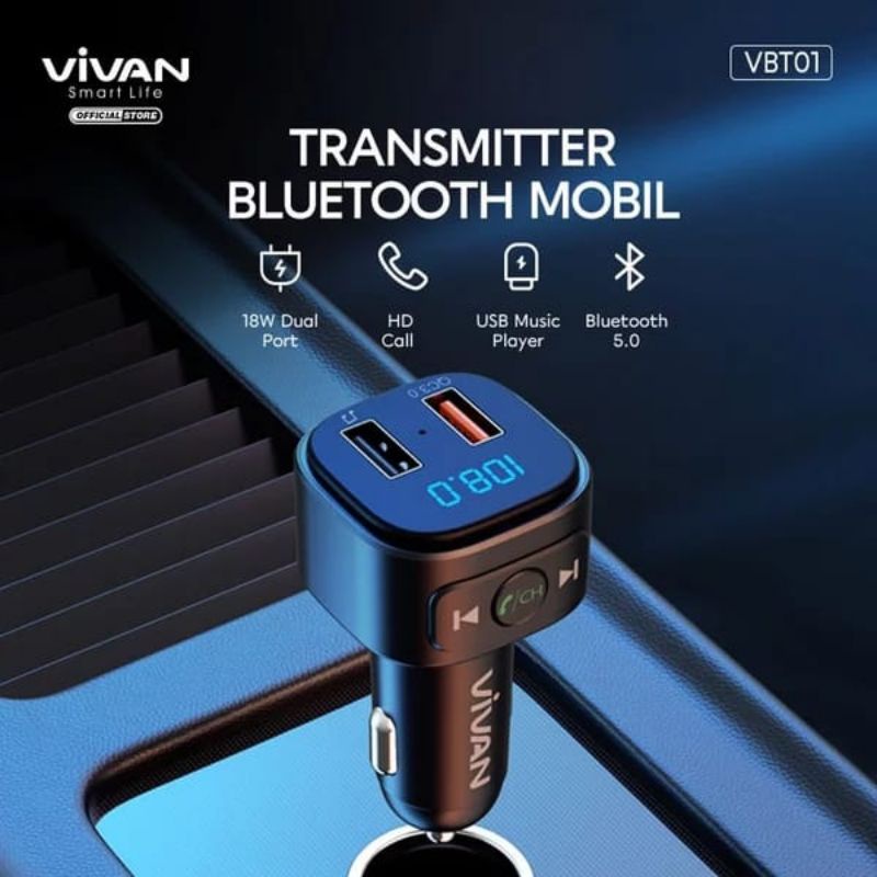 VIVAN AUTO ACCESSORIES VBT01 BLACK