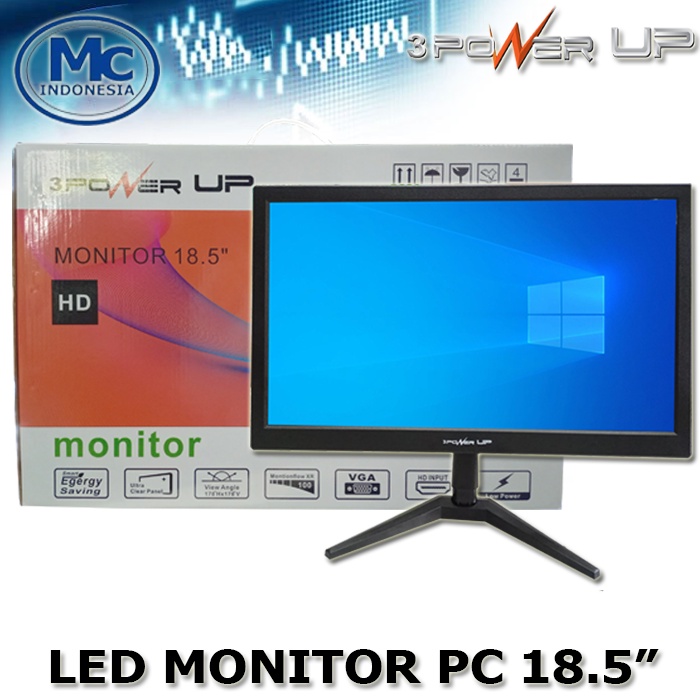 MONITOR PC LED POWER UP 18.5iNCH/19inch/20inch/22inch