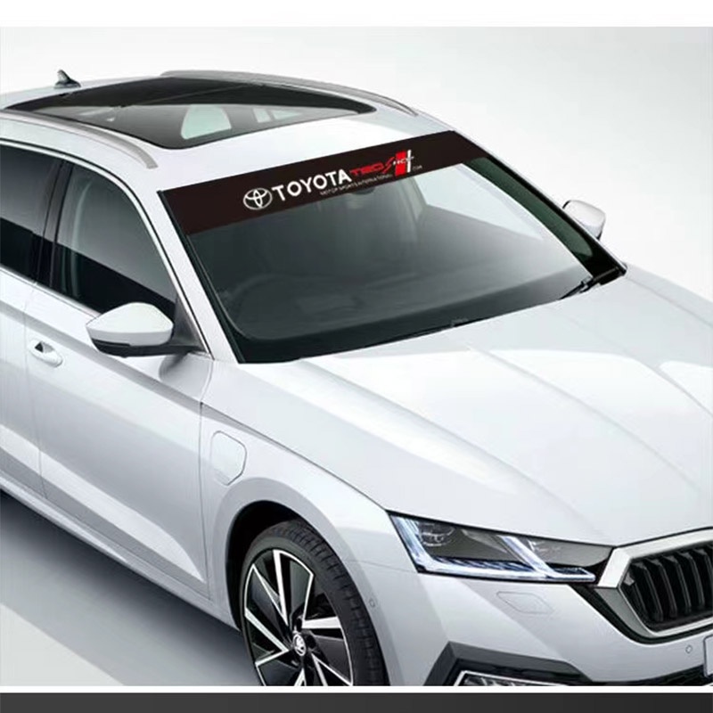 Stiker Kaca Depan Mobil / Stiker Kaca Mobil / Car Windshield Sticker