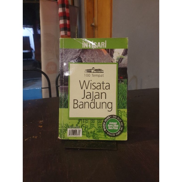 Majalah Intisari 100 tempat wisata jajanDi  bandung - Original