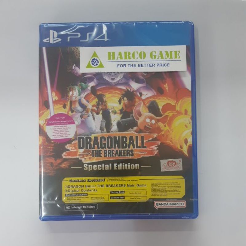 PS4 DRAGON BALL: THE BREAKERS Spesial Edition Region 3