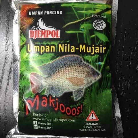 Umpan Mancing-Djempol Nila Mujaer-Khusus mancing Ikan Nila.