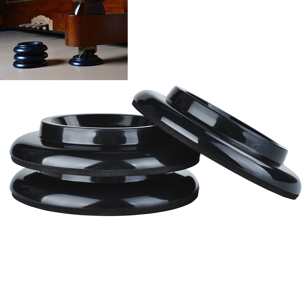 3pcs / set Pad Pelindung Lantai Bahan Busa Anti slip Untuk Grand Piano