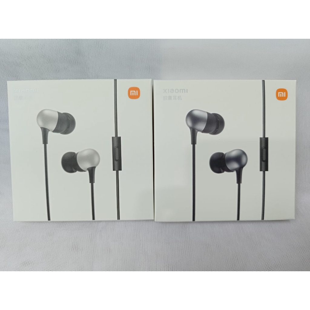 PROMO MURAH LEBAY Xiaomi Mi In-Ear Headphones Basic dengan Mic EARPHONE XIAOMI 12