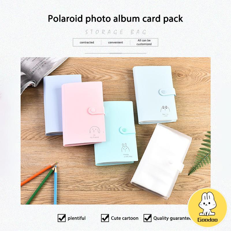 240 Slot Kartu Kartu Bisnis Buku Tiket Film Buku Penyimpanan Album Foto Polaroid 3 inci O -Doo