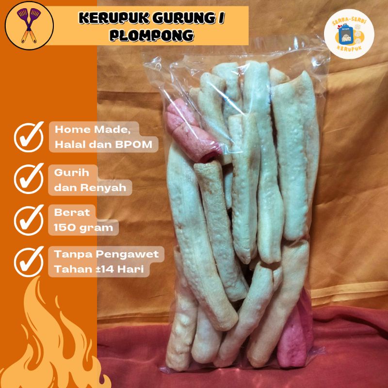 

Kerupuk Plompong Krupuk Gurung