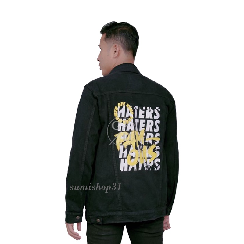 Jaket Jeans Denim Toman Sablon/Jaket jeans terlaris / jaket valhalla / jaket tokyo revengers