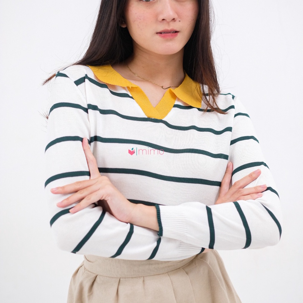 Polo Knit Stripe