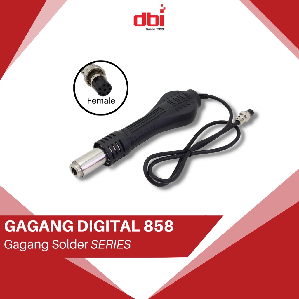 Gagang Blower - Solder Uap Digital 858 CELLKIT