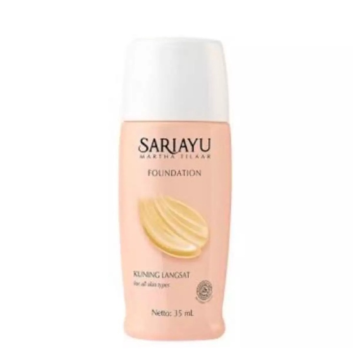 SARIAYU Foundation Kuning Langsat - Alas Bedak 35 ml