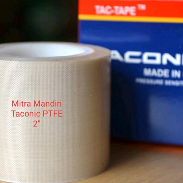 

Double Tape Teflon Tape Ptfe Merk Taconic 50Mm (Isolasi Tahan Panas)