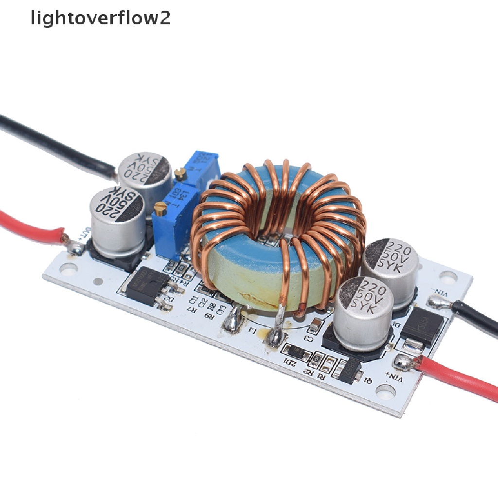 (lightoverflow2) Modul Power Supply Step Up 250W DC-DC 10A Adjustable Untuk Ard