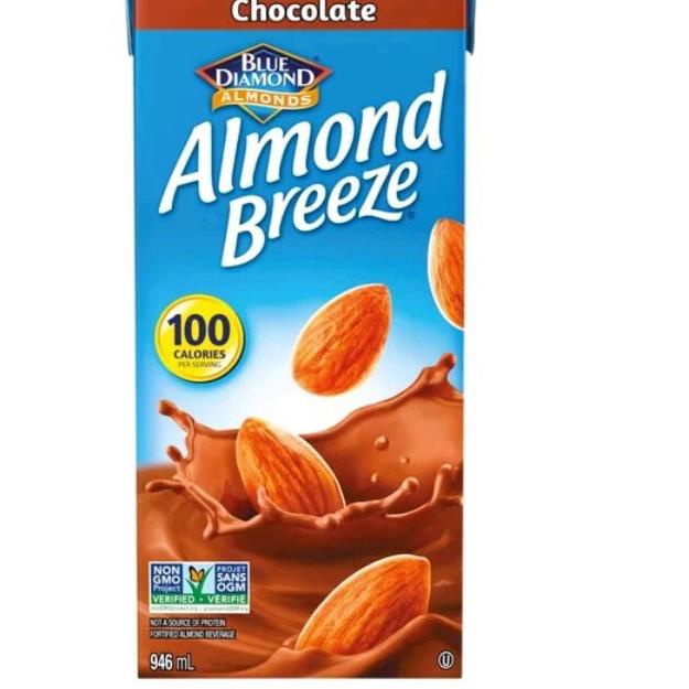 

COD✔️Susu Almond Blue Diamond Almond Breeze Almond Milk Rasa Cokelat 946ml|SQ8