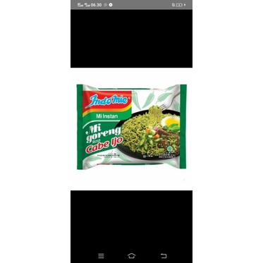 

Mie Instant Indomie Rasa Mie Goreng Cabe Ijo