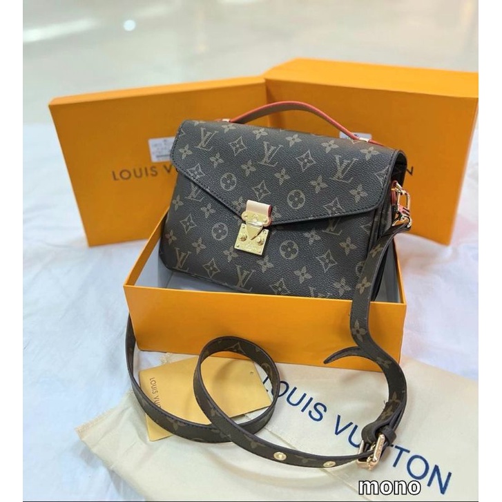 tas fashion LV metis medium  selempang free box