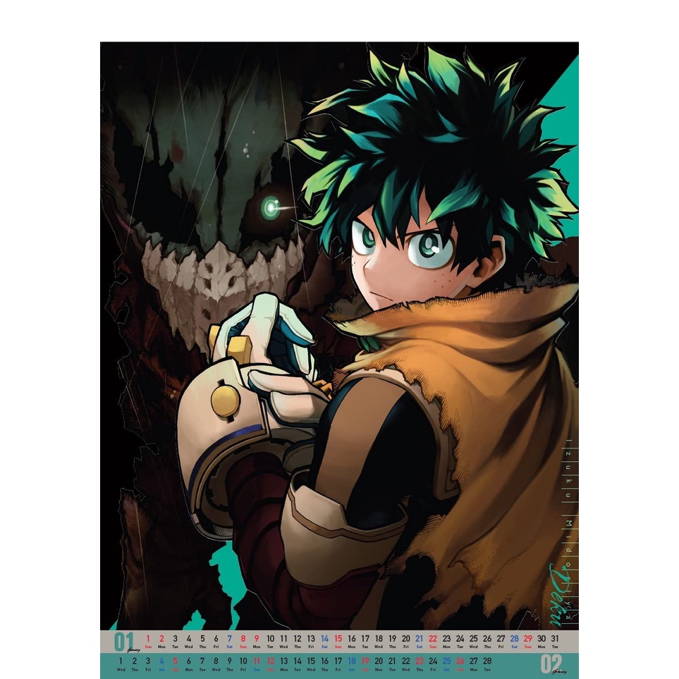 Jual My Hero Academia Calendar 2023 Boku no Hero Academia Goods