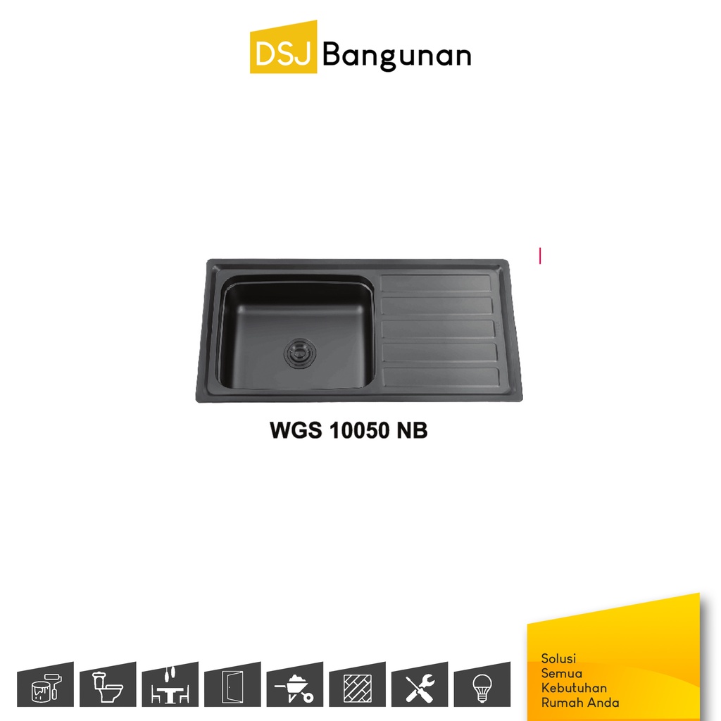 Wegen WGS 10050 NB Kitchen Sink / Bak Cuci Piring