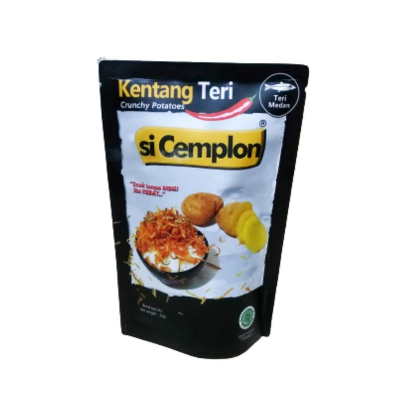 

si Cemplon Kentang Teri Medan Non MSG 52g