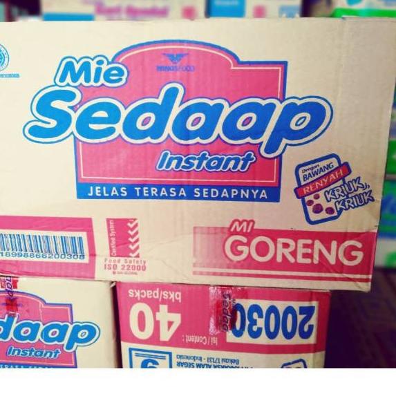 

✨TERBARU✨ Mie Sedaap Mie Goreng isi 40 pcs/ Kartonan murah