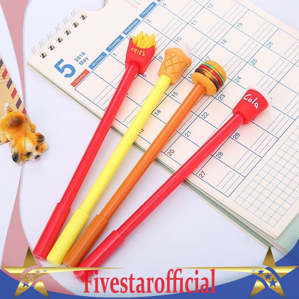 

Pulpen Food Burger / Pena French Fries / Cola / Ice Cream / Pulpen Sekolah / Kantor - FIVESTAR