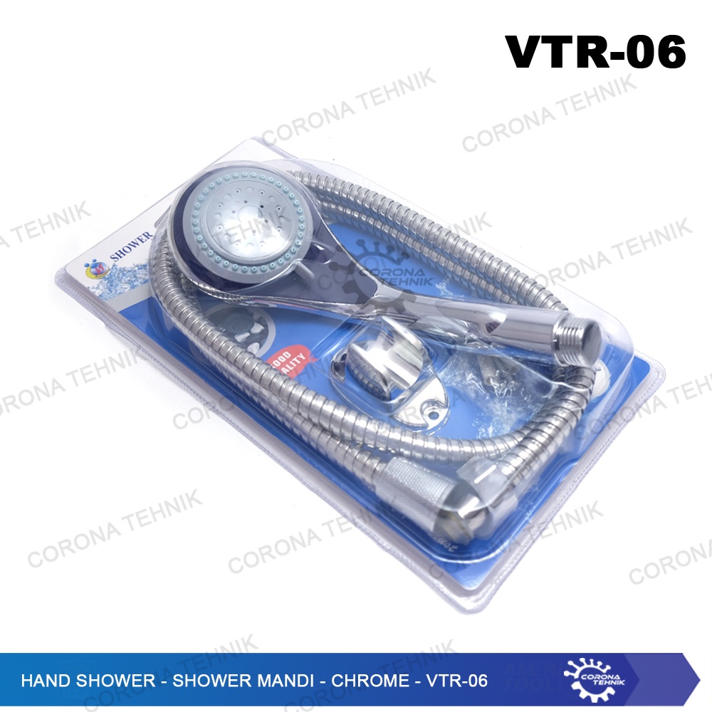 VTR-06 - Hand Shower - Shower Mandi - Chrome