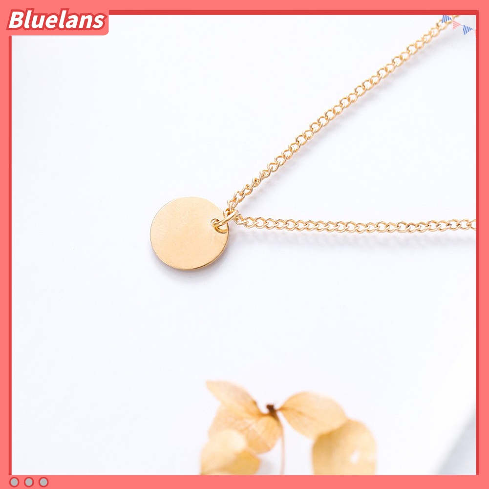 Bluelans Bohemia Multi-layer Round Stick Pendant Women Necklace Choker Jewelry Charm